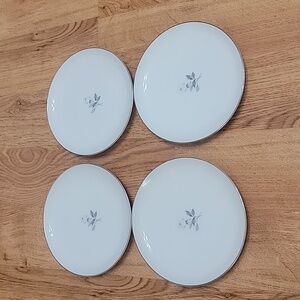 #3 Fashion Manor Solitude Set Of 4 Bread & Butter Plates 6 1/2"